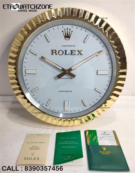 rolex wall clock replica|official rolex wall clock.